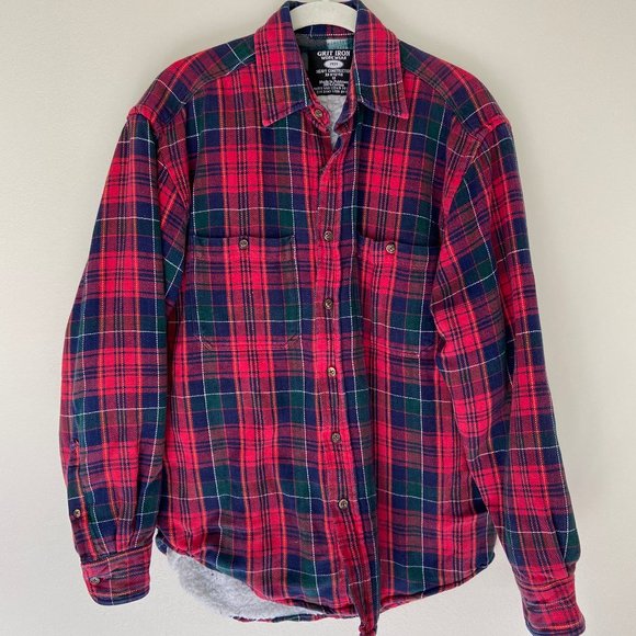 Grit Iron Work Wear Other - Men's Grit Iron Work Wear Fleece Lined Flannel